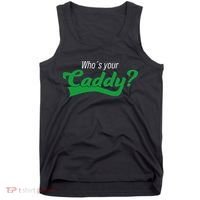 Golf Player Funny Caddy Costume Tournament Who´s Your Caddy Tank Top thumb 0