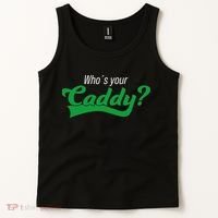 Golf Player Funny Caddy Costume Tournament Who´s Your Caddy Tank Top thumb 2