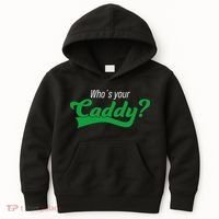 Golf Player Funny Caddy Costume Tournament Who´s Your Caddy Kids Hoodie thumb 0