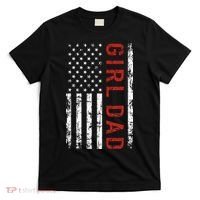 GirlDad Proud Father of Fathers Day Vintage T-Shirt thumb 0
