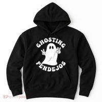 Ghosting Pendejos Funny Mexican Ghost Halloween Meme Hoodie thumb 0