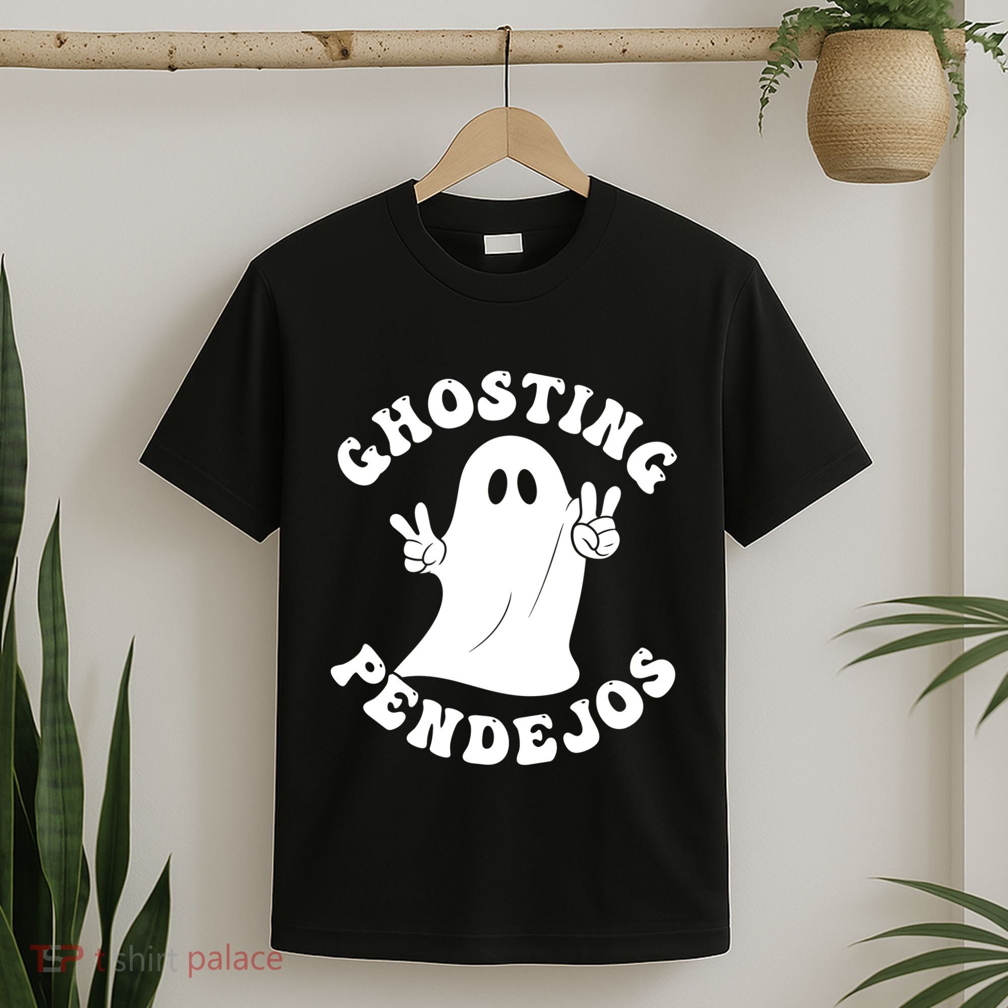 Ghosting Pendejos Funny Mexican Ghost Halloween Meme T-Shirt