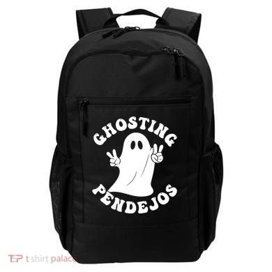 Ghosting Pendejos Funny Mexican Ghost Halloween Meme Backpack