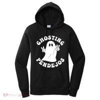 Ghosting Pendejos Funny Mexican Ghost Halloween Meme Women's Hoodie thumb 0