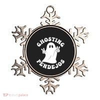 Ghosting Pendejos Funny Mexican Ghost Halloween Meme Ornament thumb 0