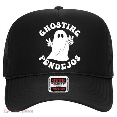 Ghosting Pendejos Funny Mexican Ghost Halloween Meme Hat