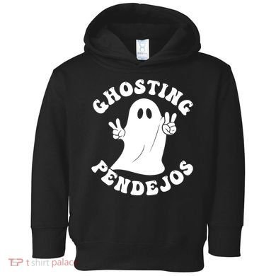 Ghosting Pendejos Funny Mexican Ghost Halloween Meme Toddler Hoodie