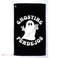 Ghosting Pendejos Funny Mexican Ghost Halloween Meme Golf Towel thumb 0