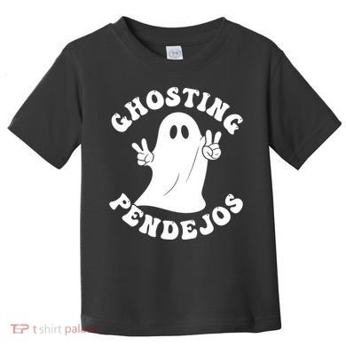 Ghosting Pendejos Funny Mexican Ghost Halloween Meme Toddler T-Shirt