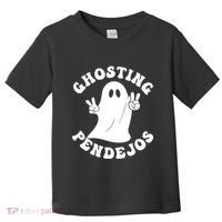 Ghosting Pendejos Funny Mexican Ghost Halloween Meme Toddler T-Shirt thumb 0