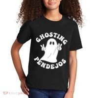 Ghosting Pendejos Funny Mexican Ghost Halloween Meme Kids T-Shirt thumb 2