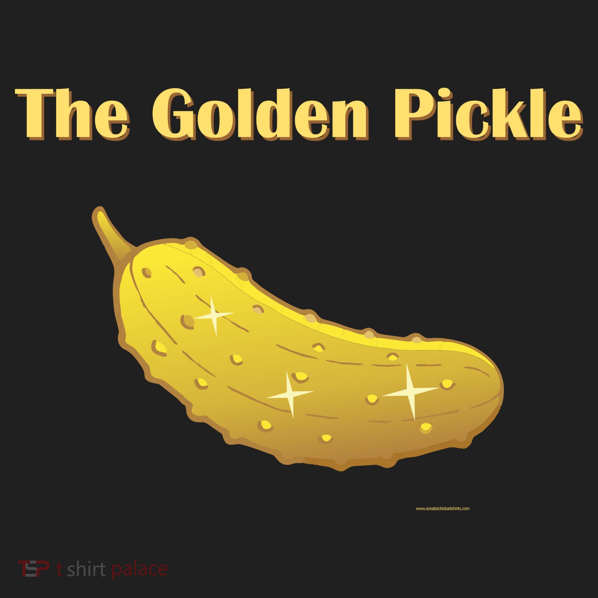 Golden Pickle, Fun Pickleball Shirt Tumbler