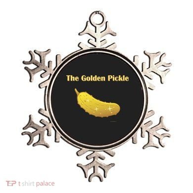 Golden Pickle, Fun Pickleball Shirt Ornament