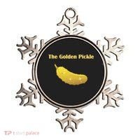 Golden Pickle, Fun Pickleball Shirt Ornament thumb 0