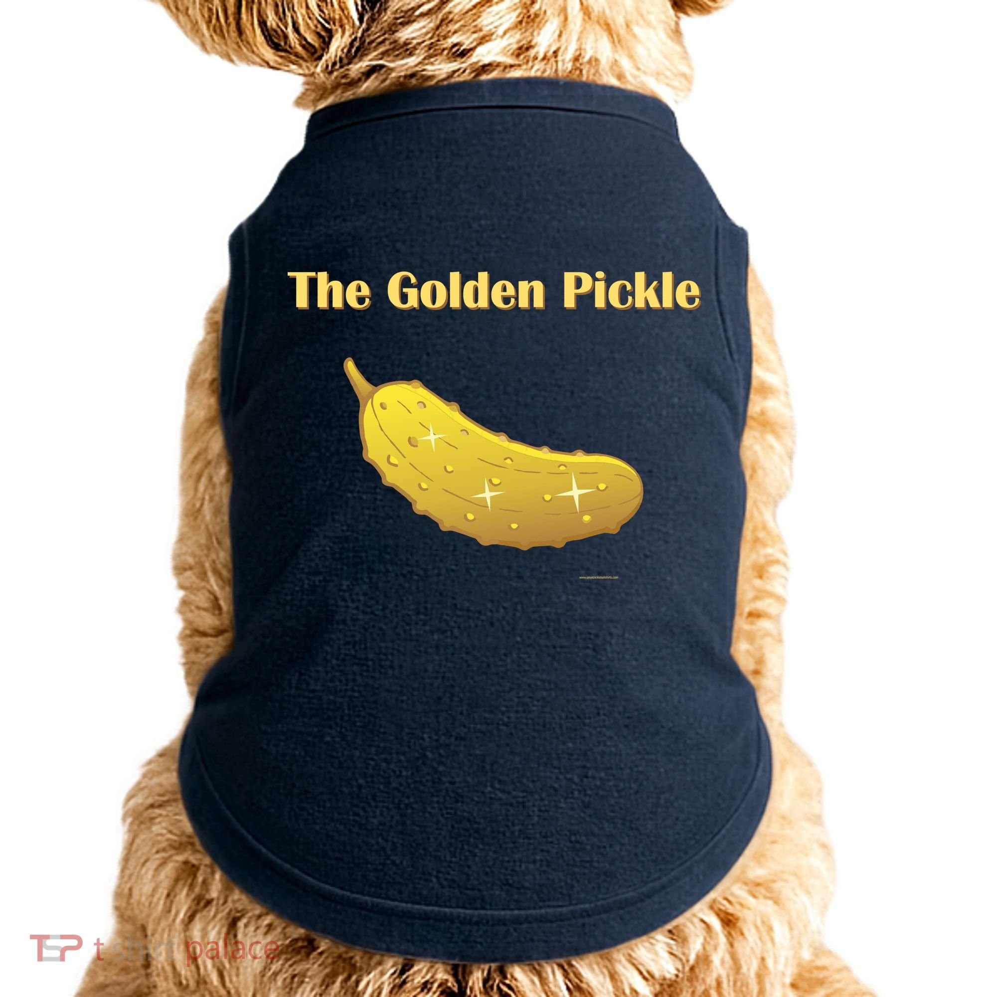 Golden Pickle, Fun Pickleball Shirt Doggie Tank