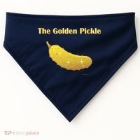 Golden Pickle, Fun Pickleball Shirt USA-Made Doggie Bandana thumb 0