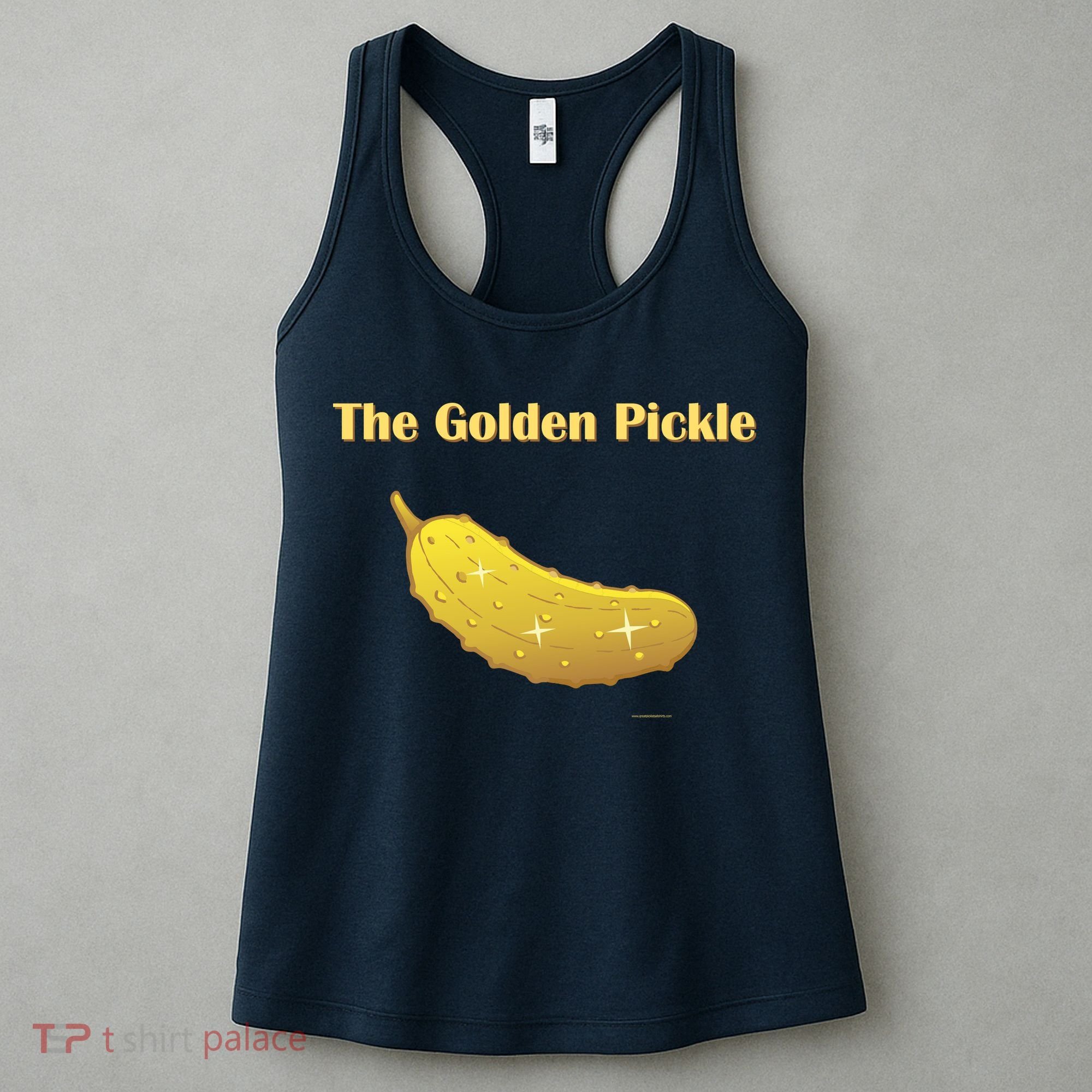 Golden Pickle, Fun Pickleball Shirt Women's Tank Top