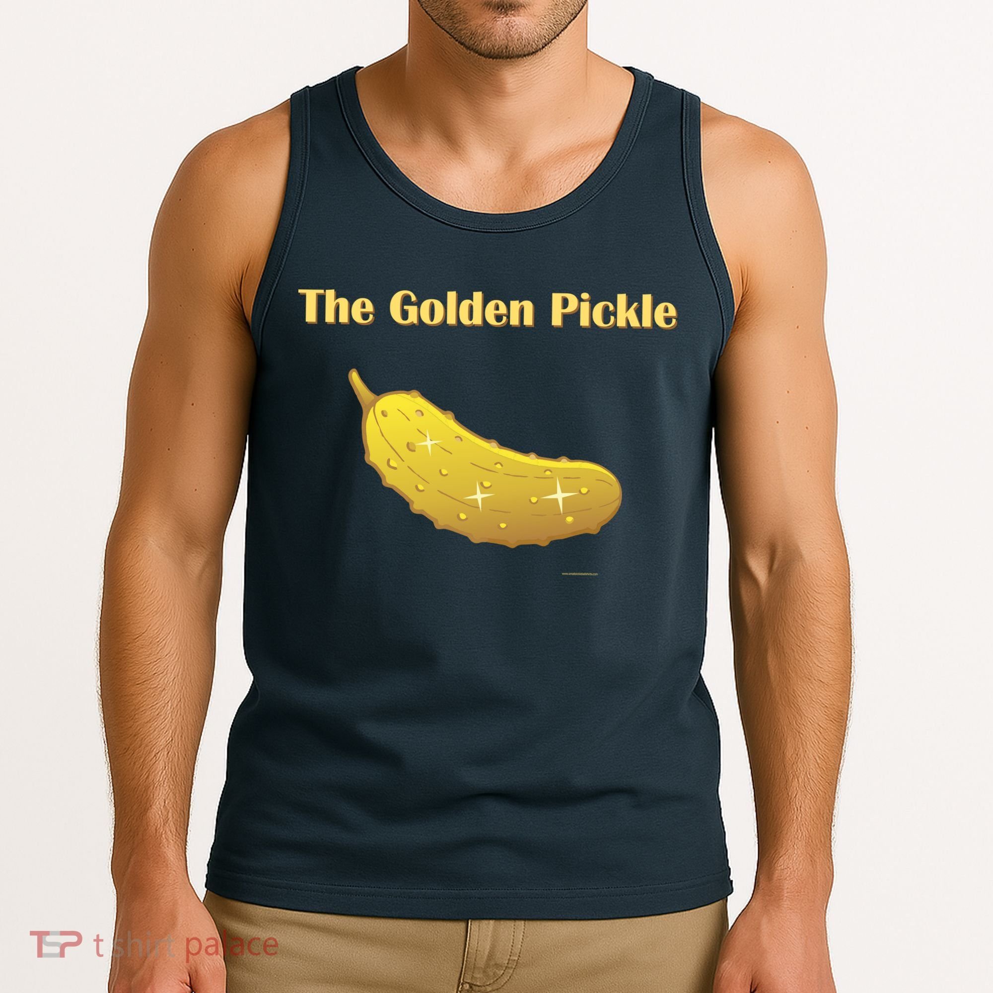 Golden Pickle, Fun Pickleball Shirt Tank Top