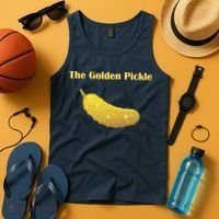 Golden Pickle, Fun Pickleball Shirt Tank Top thumb 4