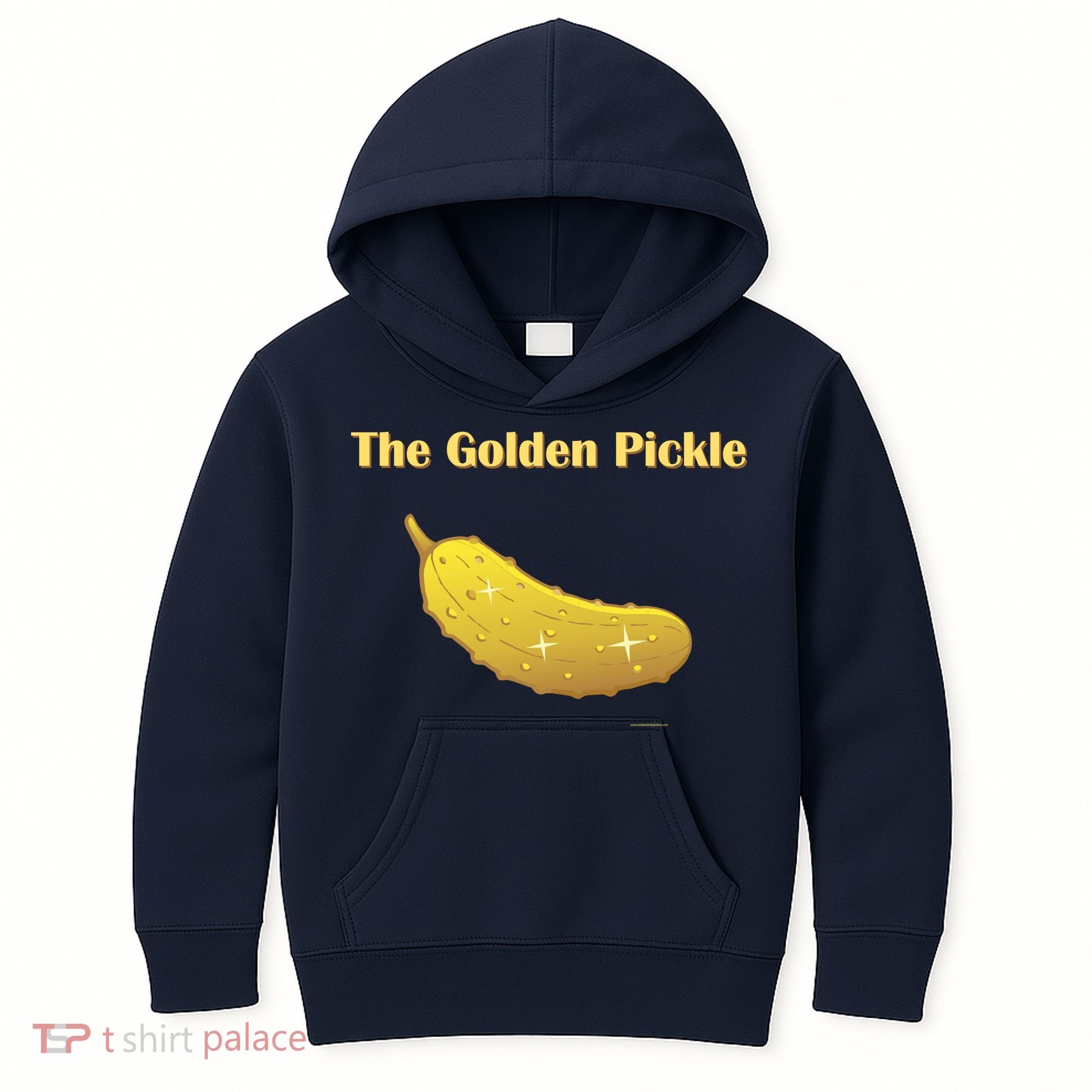 Golden Pickle, Fun Pickleball Shirt Kids Hoodie