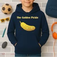 Golden Pickle, Fun Pickleball Shirt Kids Hoodie thumb 2