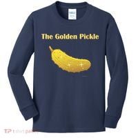 Golden Pickle, Fun Pickleball Shirt Kids Long Sleeve Shirt thumb 0