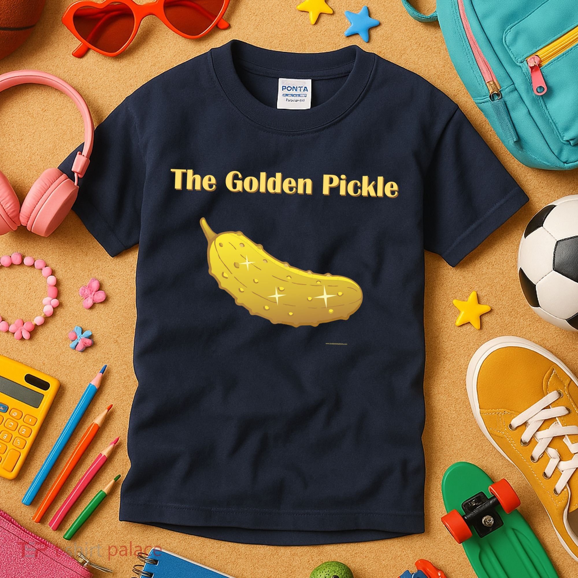 Golden Pickle, Fun Pickleball Shirt Kids T-Shirt