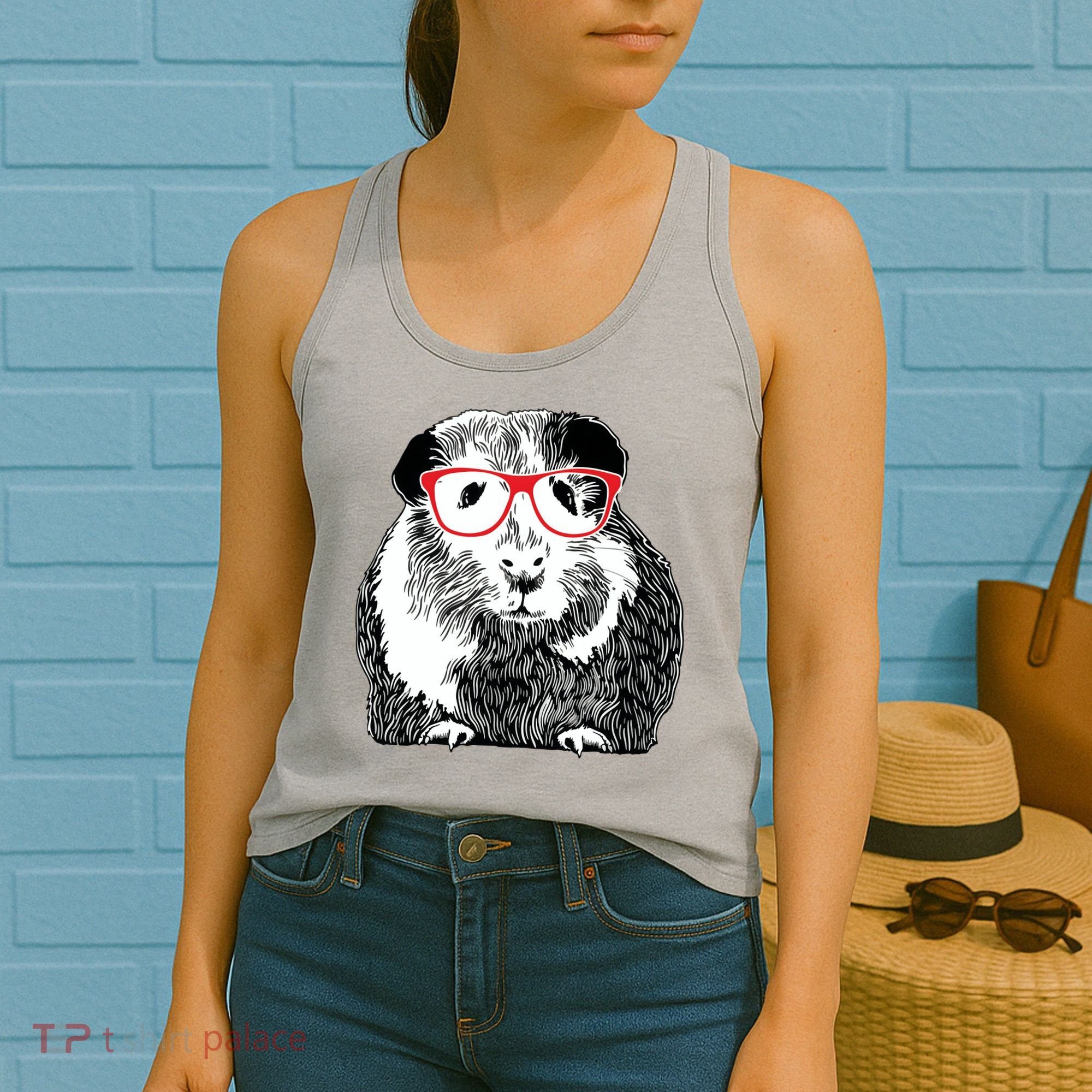 Guinea Pig Funny Guinea Pig Tee Cute Guinea Pig Women's Tank Top