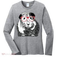 Guinea Pig Funny Guinea Pig Tee Cute Guinea Pig Women's Long Sleeve Shirt thumb 0