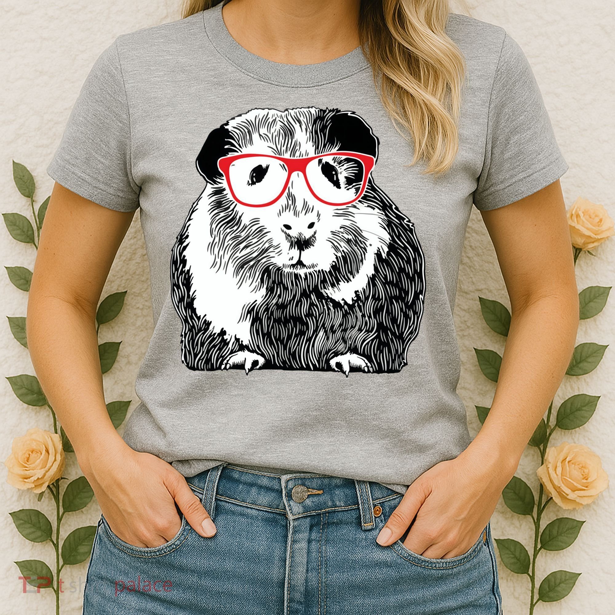 Guinea Pig Funny Guinea Pig Tee Cute Guinea Pig Women's T-Shirt