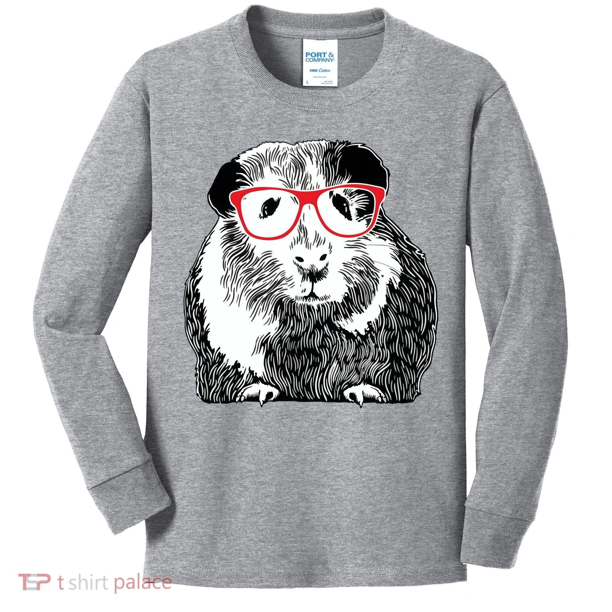 Guinea Pig Funny Guinea Pig Tee Cute Guinea Pig Kids Long Sleeve Shirt