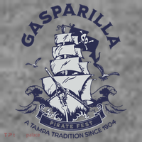 Gasparilla Pirate Fest Souvenir Pirate Ship Tampa Florida Toddler Hoodie thumb 2