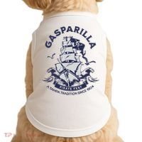 Gasparilla Pirate Fest Souvenir Pirate Ship Tampa Florida Doggie Tank thumb 0