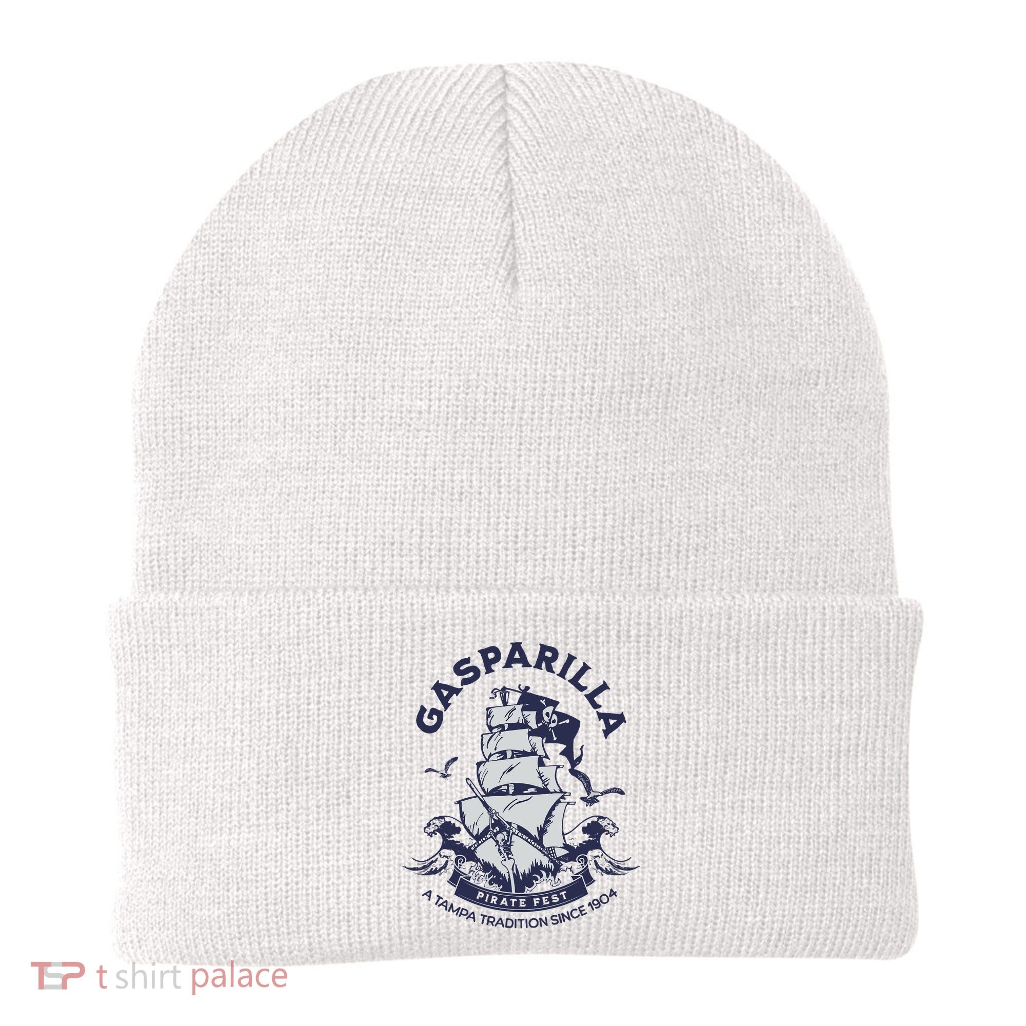 Gasparilla Pirate Fest Souvenir Pirate Ship Tampa Florida Beanie