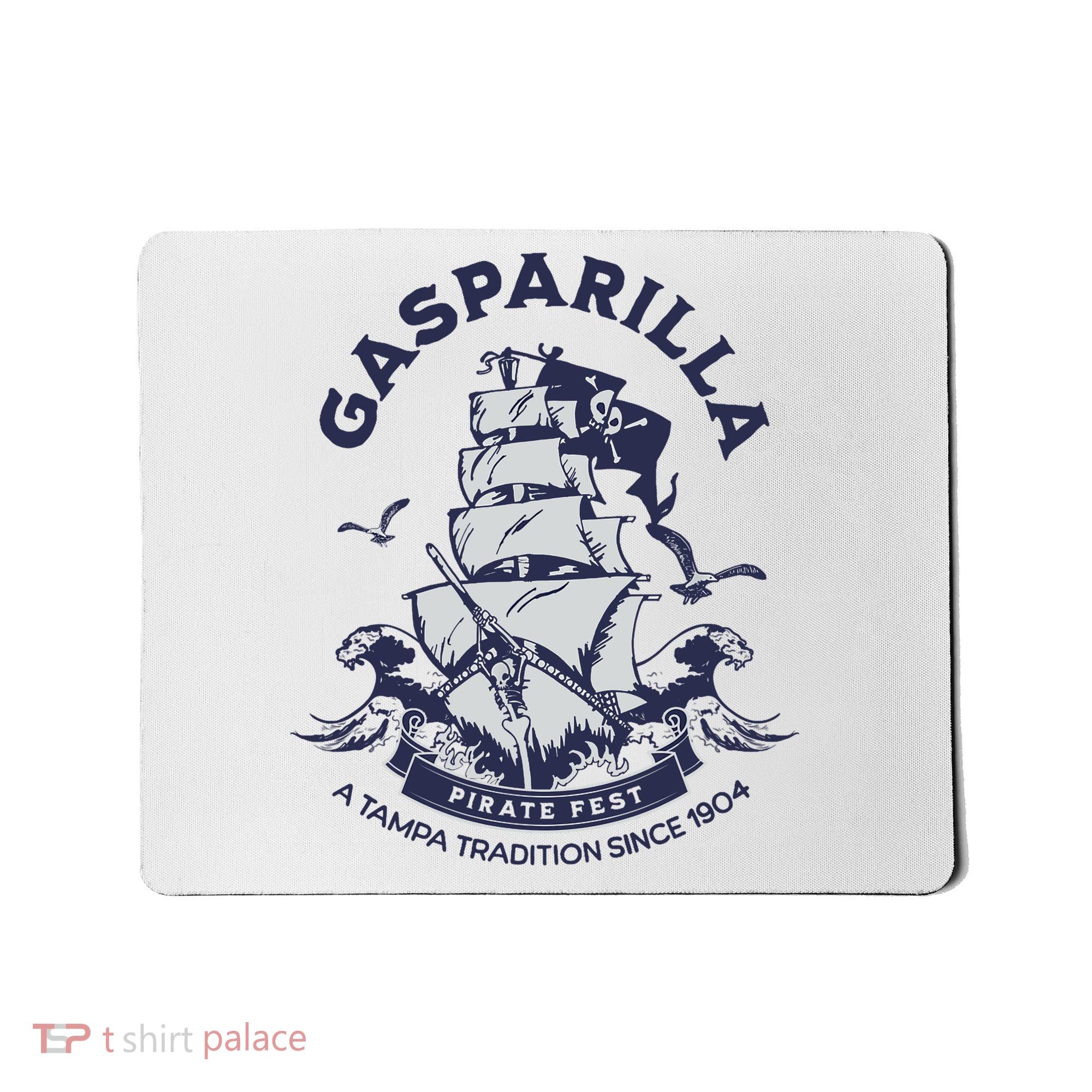 Gasparilla Pirate Fest Souvenir Pirate Ship Tampa Florida Mousepad