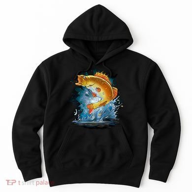 Golden Perch Fish Sea Hoodie
