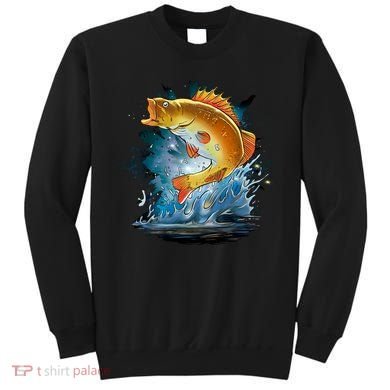 Golden Perch Fish Sea Sweatshirt