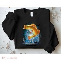 Golden Perch Fish Sea Sweatshirt thumb 2