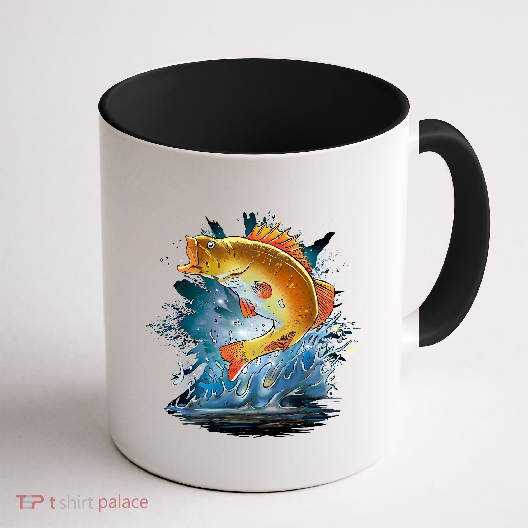 Golden Perch Fish Sea Coffee Mug