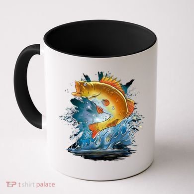 Golden Perch Fish Sea Coffee Mug