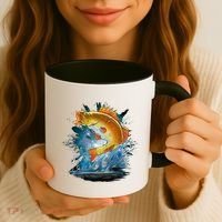 Golden Perch Fish Sea Coffee Mug thumb 3