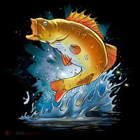 Golden Perch Fish Sea Coffee Mug thumb 5