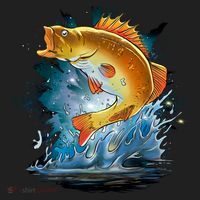 Golden Perch Fish Sea Beanie thumb 2