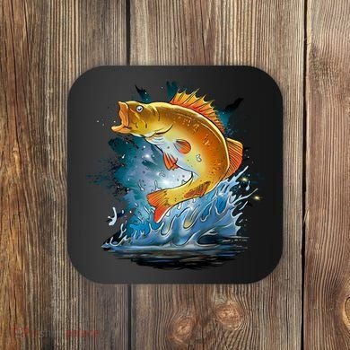 Golden Perch Fish Sea Coaster
