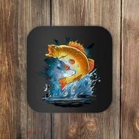 Golden Perch Fish Sea Coaster thumb 0