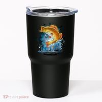 Golden Perch Fish Sea Tumbler thumb 0