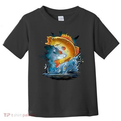 Golden Perch Fish Sea Toddler T-Shirt