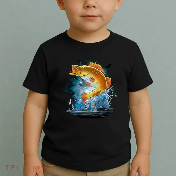 Golden Perch Fish Sea Toddler T-Shirt