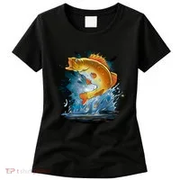 Golden Perch Fish Sea Women's T-Shirt thumb 0