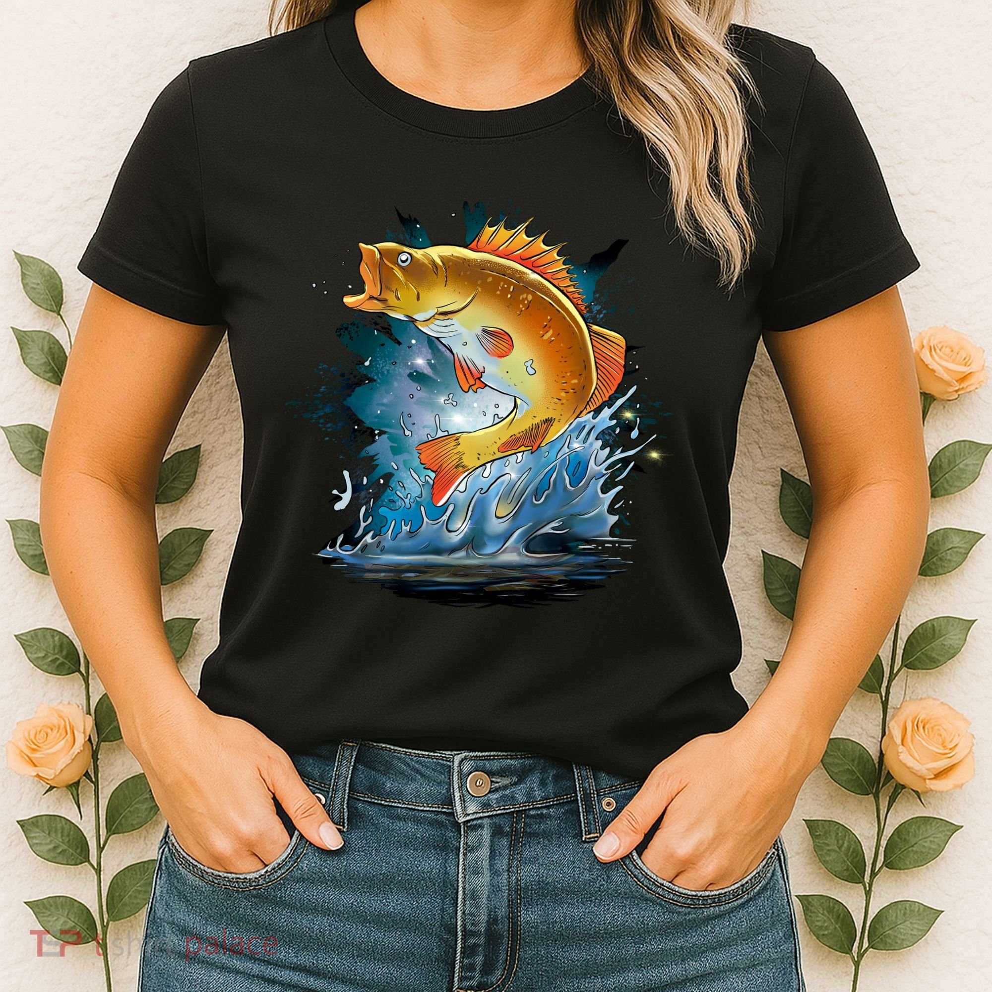 Golden Perch Fish Sea Women's T-Shirt